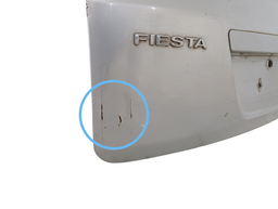 TAMPA TRASEIRA FIESTA HATCH 2003 A 2014 C/DETALHE