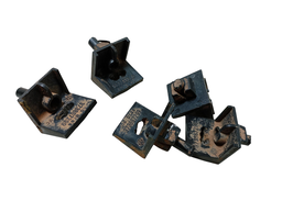 KIT 5 PRESILHA FORRO DE PORTA GOL PARATI G3 1999 A 2005 