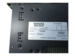 AUTO RADIO HILUX 2005 A 2011 861200K240 (CD NÃO FUNCIONA)