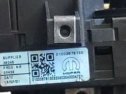 CHAVE SETA ORIGINAL FIAT STRADA 100267913