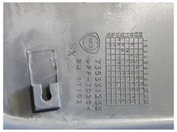 ACABAMENTO COLUNA CENTRAL ORGINAL FIAT SIENA 735331233