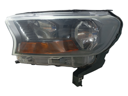 FAROL ESQUERDO RANGER 2017 A 2023 MASC NEGRA PISCA AMBAR 