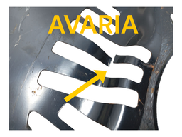 ESPELHO FLANGE FREIO CUBO RODA L.DIREITO HILUX 2005 A 2015