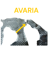 DEFLETOR CALOR BLOCO MOTOR TORO RENAGADE COMPASS 2.0 DIESEL