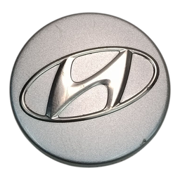 Calota Central Roda Prata Hyundai