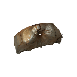 CAPA DE ALUMINIO ESCAPAMENTO CITROEN C4 VTR 2.0 2003 A 2012