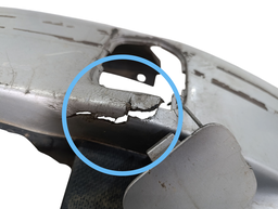 PARACHOQUE DIANTEIRO FIT 2004 2005 2006 