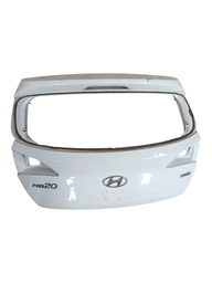 Tampa Traseira HB20 Hatch 2013 2014 a 2019 S/ Furo Cilindro