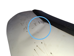 PARALAMA DIREITO HB20X 2013 A 2019 C/ FURO MOLDURA C/DETALHE