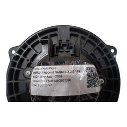 MOTOR AR FORÇADO ACCORD 2003 2004 A 2007