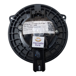 MOTOR AR FORÇADO ACCORD 2003 2004 A 2007