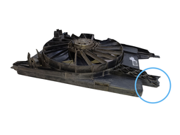 ELÉTROVENTILADOR RADIADOR MEGANE 1.6 2007 A 2013 C/DETALHE