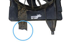 ELÉTROVENTILADOR RADIADOR MEGANE 1.6 2007 A 2013 C/DETALHE