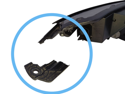 FAROL ESQUERDO HR-V TOURING 2020 2021 C/LED C/DETALHE