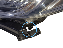 FAROL ESQUERDO HR-V TOURING 2020 2021 C/LED C/DETALHE