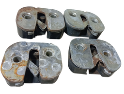 KIT 4 FECHADURA PORTA UNO ELBA PREMIO 1991 A 1999