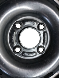 RODA FERRO FIESTA KA ARO 14 C/PNEU FIRESTONE 185/70 MEIA VID