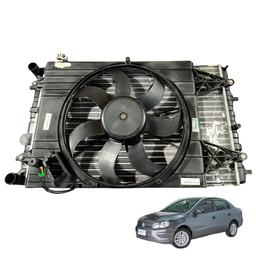 Kit Radiador Completo Volkswagen Voyage 2019 1.6 MSI Flex