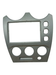 MOLDURA PAINEL CENTRAL FIESTA ROCAN 2004 A 2012 PRATA