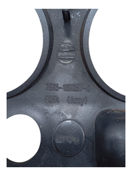 MOLDURA PAINEL CENTRAL FIESTA 2004 A 2012 PRETO 7S6518K257C