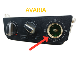 COMANDO AR CONDICIONADO GOL SAVEIRO VOYAGE G6 13/16 DETALHE