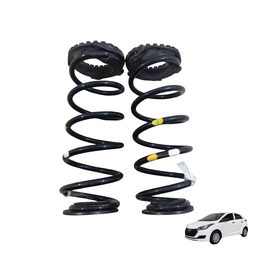 Jogo Par Molas Traseiras Hyundai Hb20 Hatch 2013 à 2019