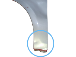 PARALAMA ESQUERDO FOX SPACEFOX CROSS 2004 A 2010 C/DETALHE 