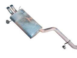 ESCAPAMENTO TRASEIRO SILENCIOSO MERCEDES C180 2001 A 2007