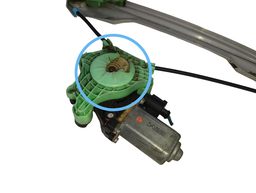 MÁQUINA VIDRO TRASEIRA ESQUERDA FOX SPACEFOX 2006 A 2022 ELÉ