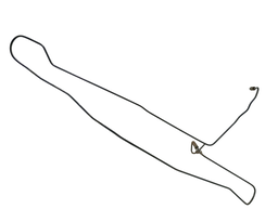 CANO FREIO C4 PALLAS 2.0 16V 2007 2008 2009 A 2014