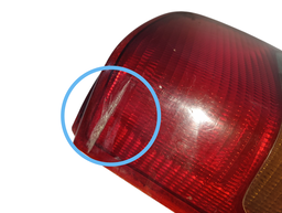 LANTERNA TRASEIRA ESQUERDA PARATI BOLA FUME