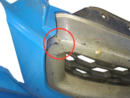 PARACHOQUE DIANTEIRO S10 2012 A 2016