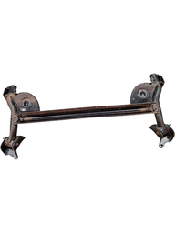 Eixo Traseiro Sandero 2010 a 2014 Logan 2008 a 2013