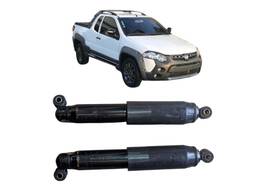 Par Amortecedor Traseiro Original Fiat Strada Adventure 2016