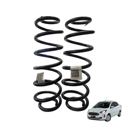 Jogo Molas Traseiras Ford Ka Hatch e Sedan 2015 à 2021