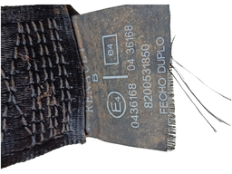 CINTO SEGURANÇA TRASEIRO MEIO RENAULT SANDERO 2008 A 2014