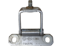 DOBRADIÇA CAPÔ TRASEIRA RENAULT SANDERO 2008 A 2014