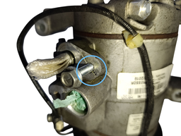 COMPRESSOR AR CONDICIONADO CIVIC G10 2.0 2017/2021 C/DETALHE