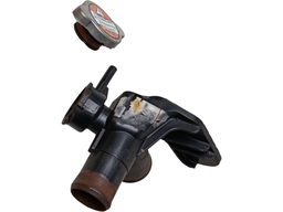 FLANGE CONEXÃO BOCAL RADIADOR HB20 DETALHE 1.0 2012 A 2019