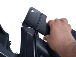 PARACHOQUE DIANTEIRO FOX SPACEFOX 2004 2005 A 2007 QUEBRADO