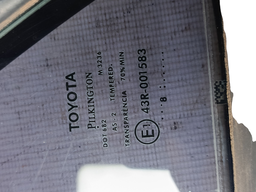 VIDRO PORTA TRASEIRA DIREITA (FIXO) COROLLA 2009 A 2014