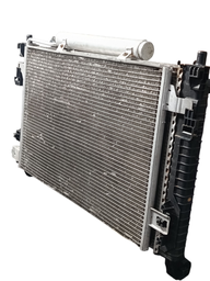 KIT COMPLETO RADIADOR COM DEFLETOR MERCEDES B180 2009 A 2011