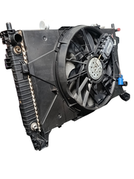 KIT COMPLETO RADIADOR COM DEFLETOR MERCEDES B180 2009 A 2011