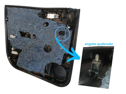 FORRO PORTA DIANTEIRA DIREITA RANGER 2013 A 2023