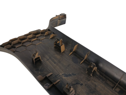  ACABAMENTO COLUNA LADO DIREITO RANGER 2013 A 2020