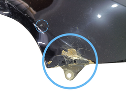 PARALAMA ESQUERDO CIVIC G10 2017 A 2021 C/DETALHE