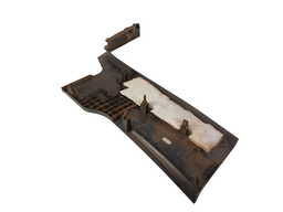 ACABAMENTO COLUNA TRASEIRA ESQUERDA RANGER 2.2 2017 A 2021