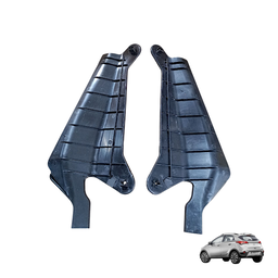 par moldura Porta Traseira Esquerda Hyundai Hb20x 2013 2019
