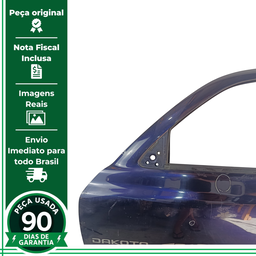 PORTA DIANTEIRA ESQUERDA DODGE DAKOTA 1997 A 2002 ORIGINAL
