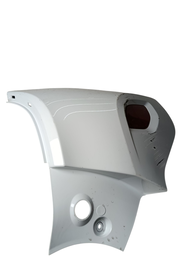 MOLDURA PONTEIRA PARACHOQUE TRASEIRA LD KIWID 2018 A 2024